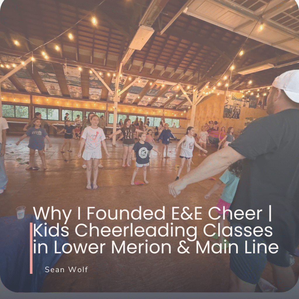 Coach Teaching Rec Cheerleading Class