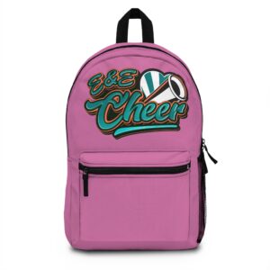 E&E Cheer Pink Backpack – Logo School Bag