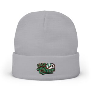 Embroidered Cheer Winter Knit Hat